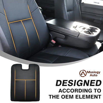 Armrest Cover for Chevy Silverado 2007 (1) 07-13 |Slv&Tahoe&Sra&Yukon| Jump Seat, +Thick)