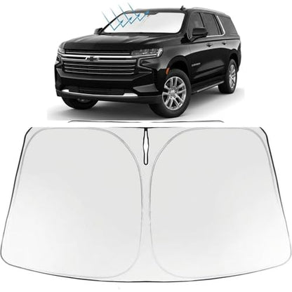 Custom Fit Car Windshield Sun Shade for 2021 (Suburban 2021-2026)