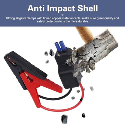 Car Jump Starter Clamps with EC5 Connector