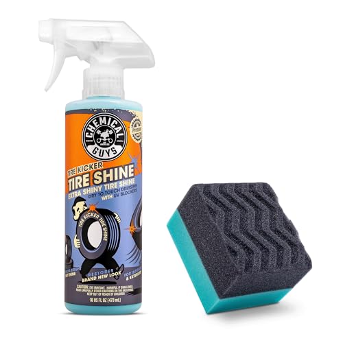 Tire Kicker Extra Glossy Tire Shine Spray (With Applicator / 16 Fl Oz (Pack of 1))