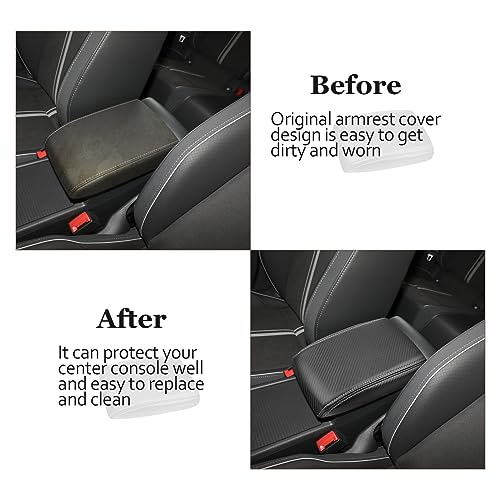 for 2025 2026 VW Golf Center Console Cover 2020 (2020-2026 Golf Gray Line)
