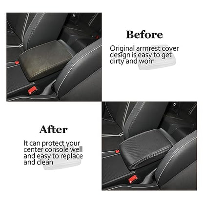 for 2025 2026 VW Golf Center Console Cover 2020 (2020-2026 Golf Gray Line)