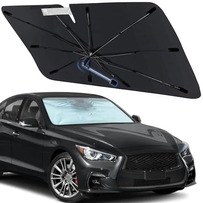 Windshield Sun Shade Umbrella for Infiniti Q50 2014 (for Q50 2014-2024)