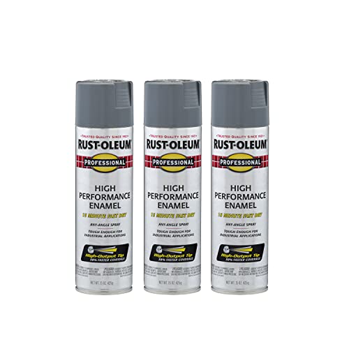 Pro High Performance Gloss Dark Machine Gray Spray Paint (Gloss Dark Machine Gray / 15 Ounce (Pack of 3))