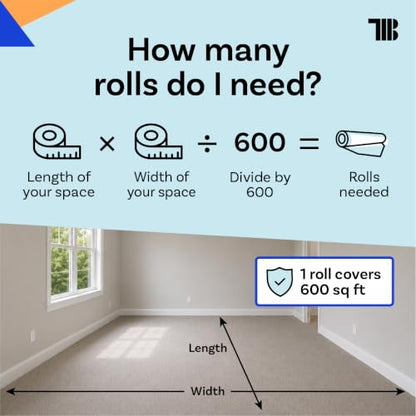 Carpet Protection Film 36" x 200' roll (36" x 200' (1 roll))