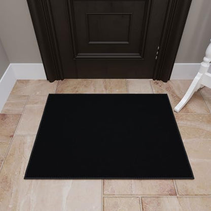 2x2 Indoor Door Mat (Solid Black)