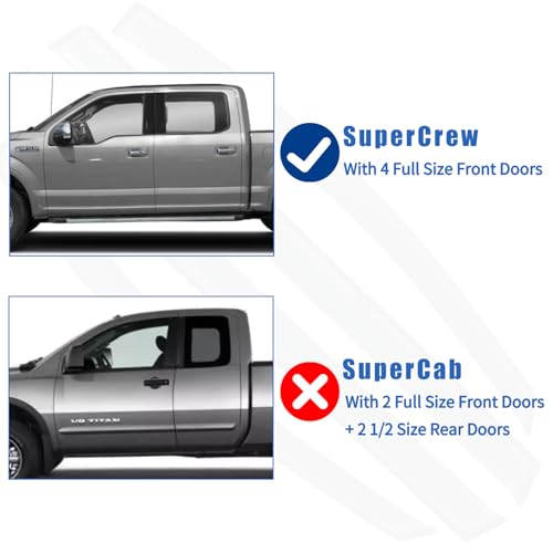 Window Rain GuardsFit for 2001 (For 2001-2003 F150 SuperCrew)