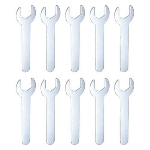 10pcs Small Wrench 16x95x2mm Metric U (16x95x2mm)