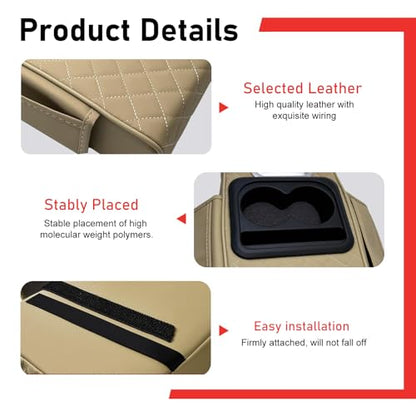 Car Center Console Cover (1 PC / Beige)