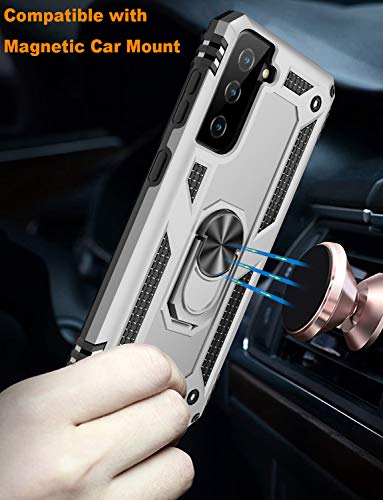 for Galaxy S21 Plus Case (Galaxy S21 Plus (Medium 6.7") / Silver)