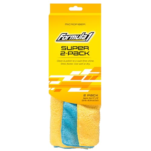 Super Microfiber Car Detailing Towels (Super 2-pack Absorbent Microfiber Towels)