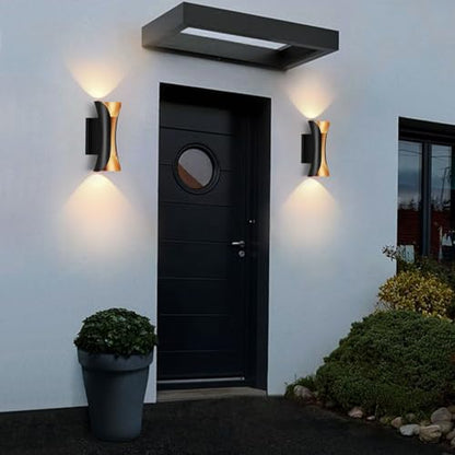 2 Pack Outdoor Wall Light (11.8in-2Pack)