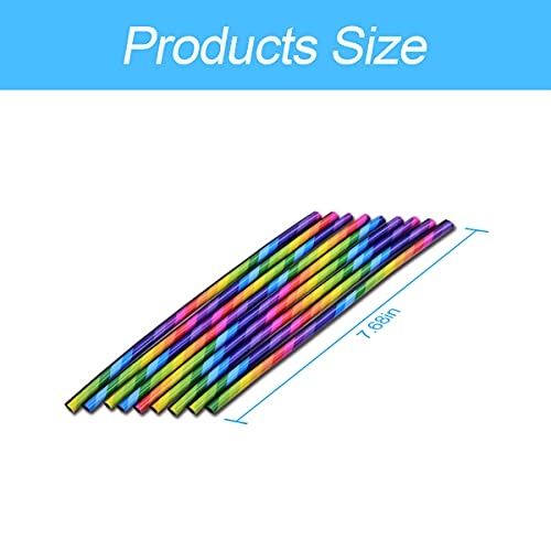 20PCS Waterproof Bendable Car Air Vent Trim Strips (Multicolor)