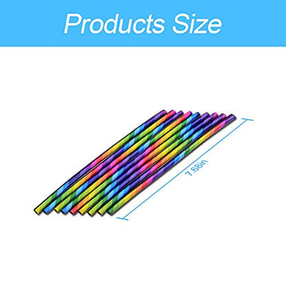 20PCS Waterproof Bendable Car Air Vent Trim Strips (Multicolor)