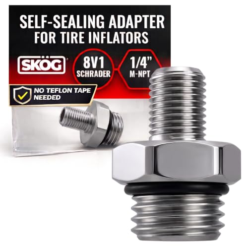 Self Sealing Tire Inflator Adapter (1-Pack)
