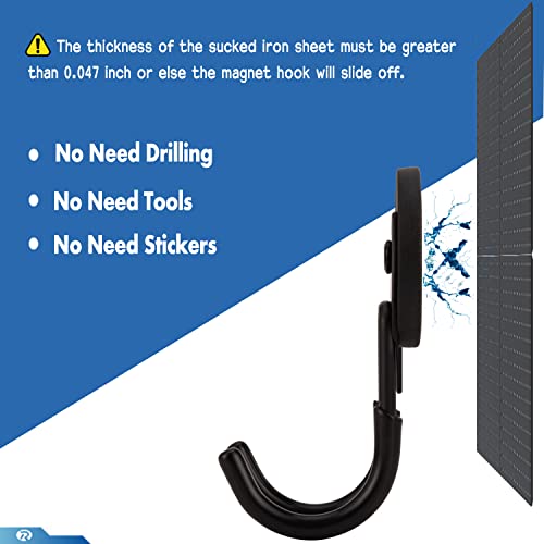 2 Pcs Magnetic Hook Heavy Duty (J HOOK)