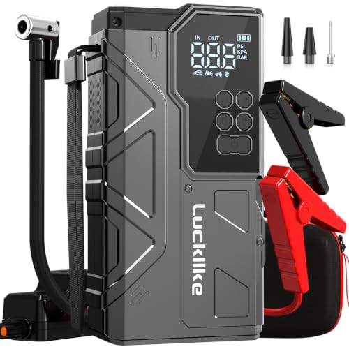 7000A 150PSI Car Battery Jump Starter with Air Compressor