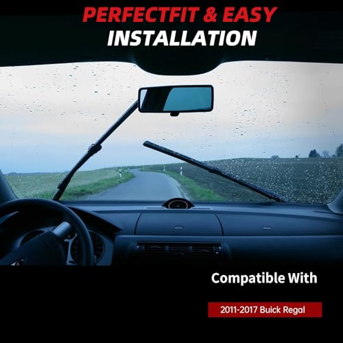 Premium Windshield Wiper Blades (24"+18")