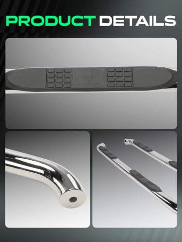3 Inch Running Boards for Chevy & GMC (Double Cab / 3 Inches)