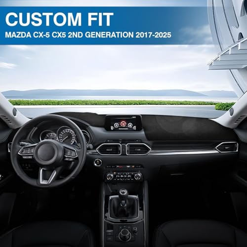 Black Dash Cover for 2017 (CX-5 17-25(Black))
