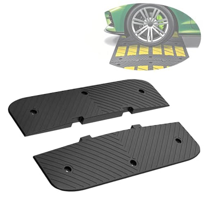 Rubber Speed Bump 36"x10"x1.8" Heavy Duty 22 (Left and Right Ends)