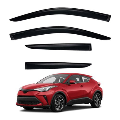 4pcs Window Visors Rain Guards for 2018 (2018-2022 C-HR)
