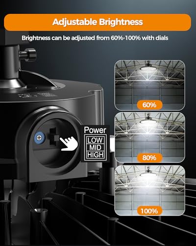 180W UFO High Bay Light 32400LM 6000K