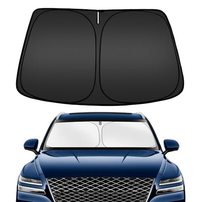 Windshield Sun Shade for Genesis GV80 2021 (for Genesis GV80 2021-2026 2027)