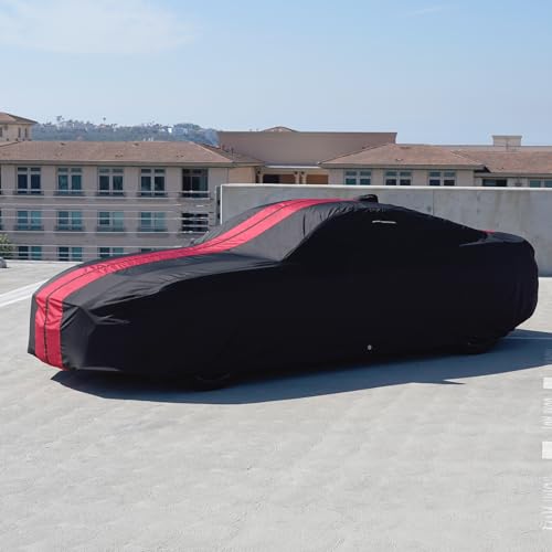 Car Cover Waterproof All Weather for 1967 (Black / Red (Stripe) / 20. Executive 1967-1970)
