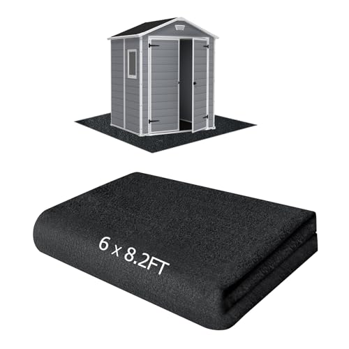 6x8.2FT Outdoor Storage Shed Floor Mat (6 x 8.2 FT)