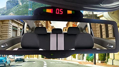 New 4 Parking Sensors LED Display Car Reverse Backup Radar System 10 Pack (10 Pack)