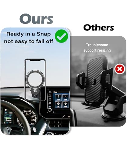 Car Phone Holder for Toyota Venza 2021 2022 2023 2024 8" Screen Accessories (fit for 2021-2024 Toyota Venza (8 Inch Screen))