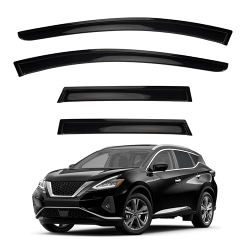 4pcs Window Visors Rain Guards for 2015 (2015-2024 Murano)