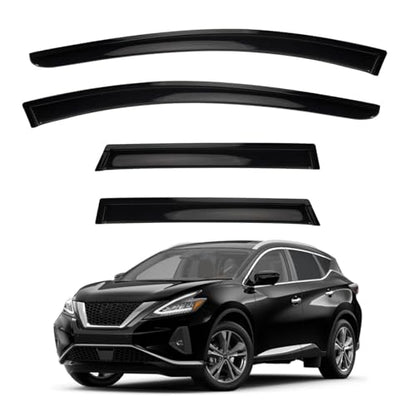 4pcs Window Visors Rain Guards for 2015 (2015-2024 Murano)