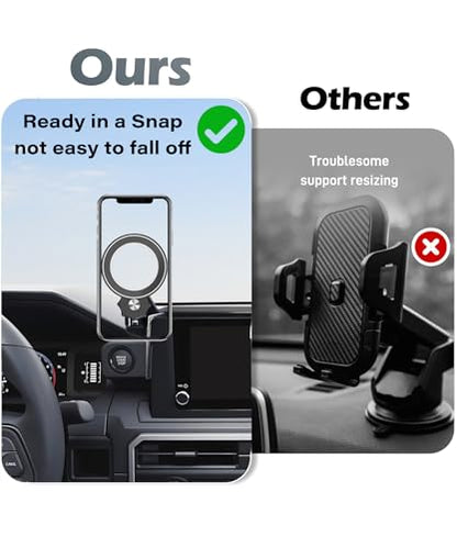 Car Phone Holder for Toyota Tacoma 2024 (for Tacoma 2024-2026/4Runner 2025-2026 (8" Screen))
