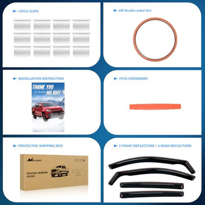 in Channel Rain Guards for Toyota RAV4 2013 (Toyota RAV4 2013-2018)