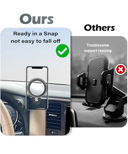 Car Phone Holder for 2017 (for 2017-2020 Armada/2014-2019 Infiniti QX80)