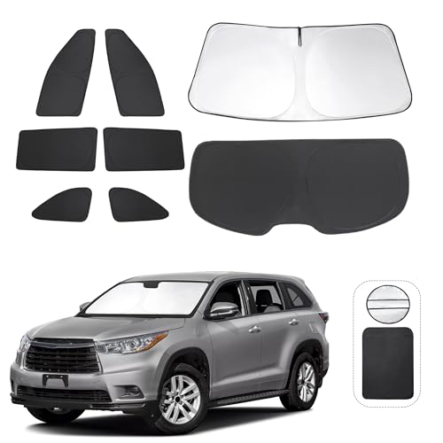 Window Shades for Toyota Highlander 2014 (Toyota Highlander 2014-2019)