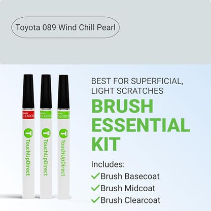 Car Paint Touch Up Brush Kit (Brush - Essential Kit / Wind Chill Pearl)