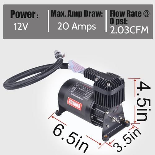 3 Gallon Air Tank with 150PSI Air Compressor 2PCS for Suspension (3 Gallon Air Tank+air Compressor / 3 Gallon Air Tank+air Compressor)