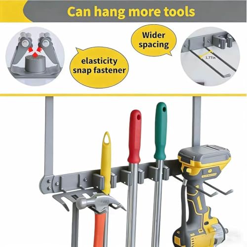 Over Door Tool Organizer (grey)
