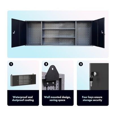 Metal Storage Organization System Set (03)