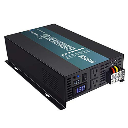 2500 watt 12V Pure Sine Wave Inverter (2500W/12V)
