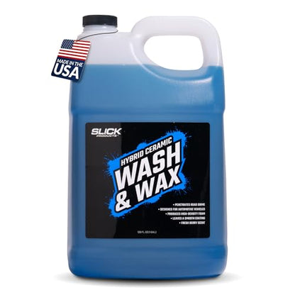 Hybrid Ceramic Wash & Wax Foaming Car Wash Soap (128 Fl Oz (Pack of 1))