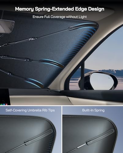 Windshield Sun Shade Umbrella for Chevrolet Silverado (2019-2025 Silverado /Sierra 1500)