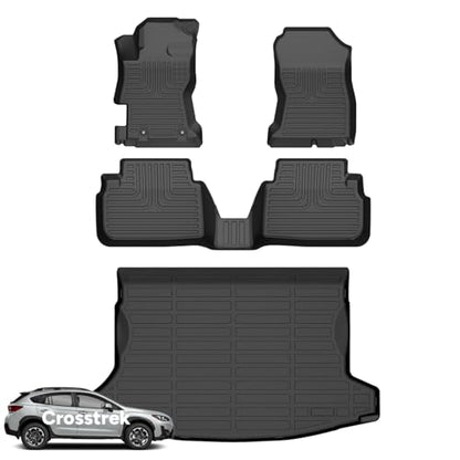 Floor Mats for Subaru Crosstrek 2018 (BLACK)