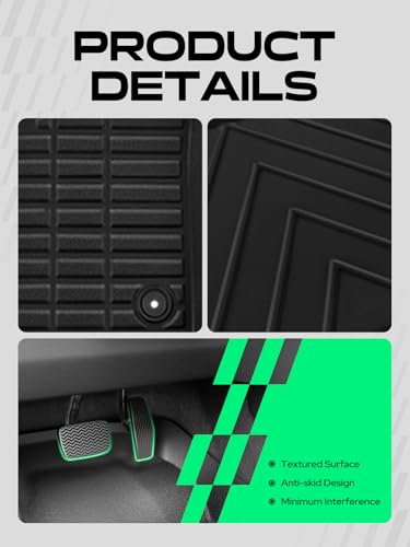Automotive Floor Mats for Chevrolet (Style B Full Set Mats)