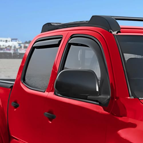 in Channel Extra Durable Rain Guards for Trucks Toyota Tacoma 2005