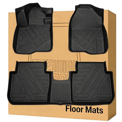 All Weather TPE Floor Mats Custom (4）For Honda CRV（2023-2026 ）Floor Mats)