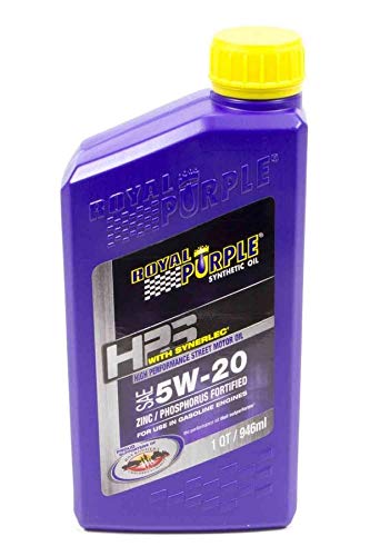 36520-6PK HPS 5W-20 Synthetic Motor Oil with Synerlec Additive Technology - 1 Quart, (Case of 6) (5W-20 / 1 Quart, Case of 6)